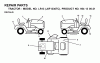 Jonsered LR13 (J8F1336TC, 954130021) - Lawn & Garden Tractor (2000-02) Ersatzteile DECALS
