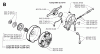 Jonsered 2071 - Chainsaw (1997-11) Ersatzteile CLUTCH OIL PUMP