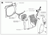 Jonsered 2071 - Chainsaw (1997-11) Ersatzteile STARTER