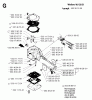 Jonsered 2077 - Chainsaw (1994-09) Ersatzteile CARBURETOR DETAILS