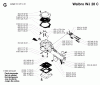 Jonsered 2077 - Chainsaw (2001-10) Ersatzteile CARBURETOR DETAILS