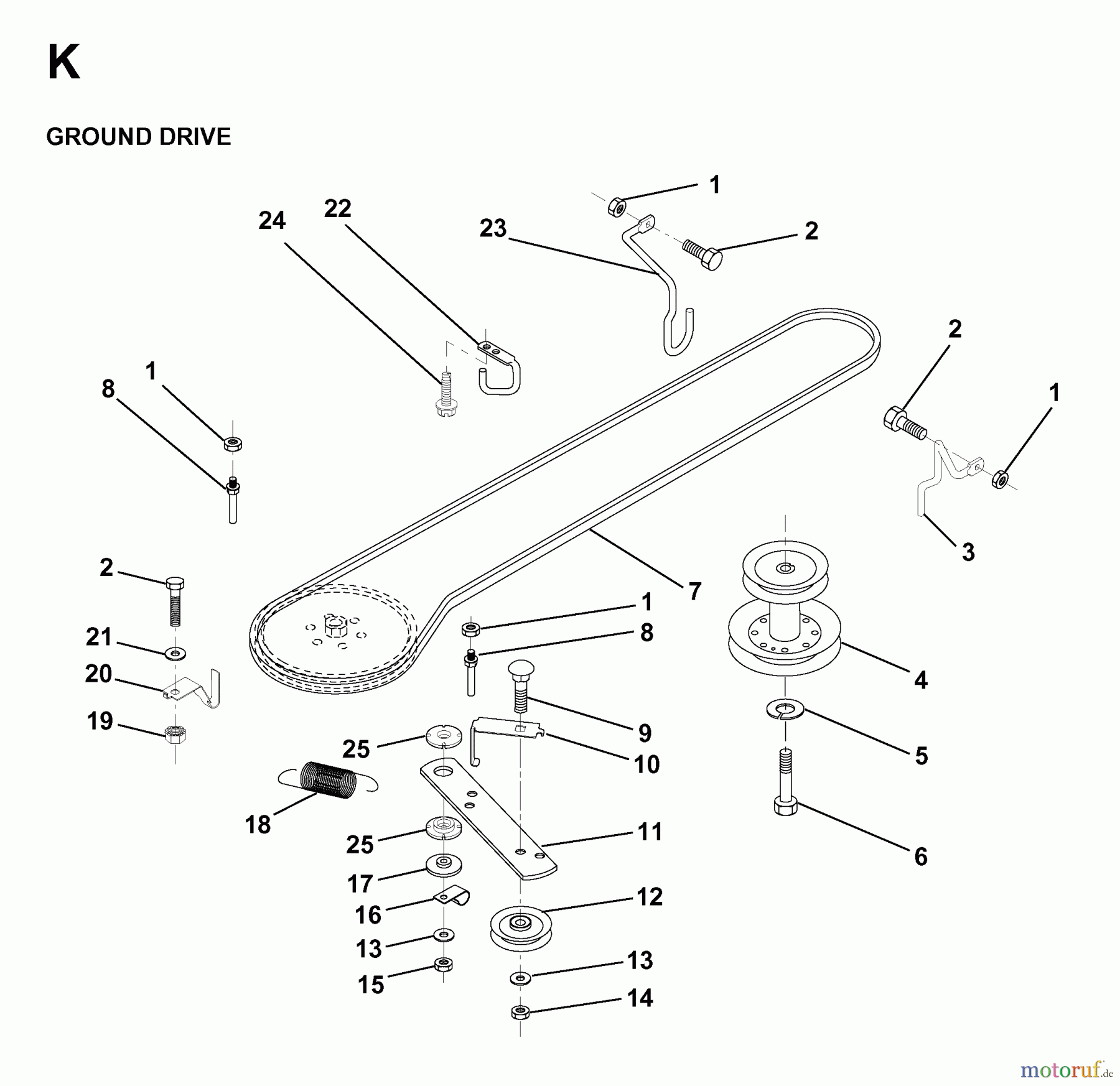 Jonsered Rasen und Garten Traktoren LR13 U36 (954130013) - Jonsered 36
