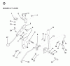 Jonsered LR13 (954130013) - 36" Lawn & Garden Tractor (1998-01) Ersatzteile MOWER LIFT LEVER