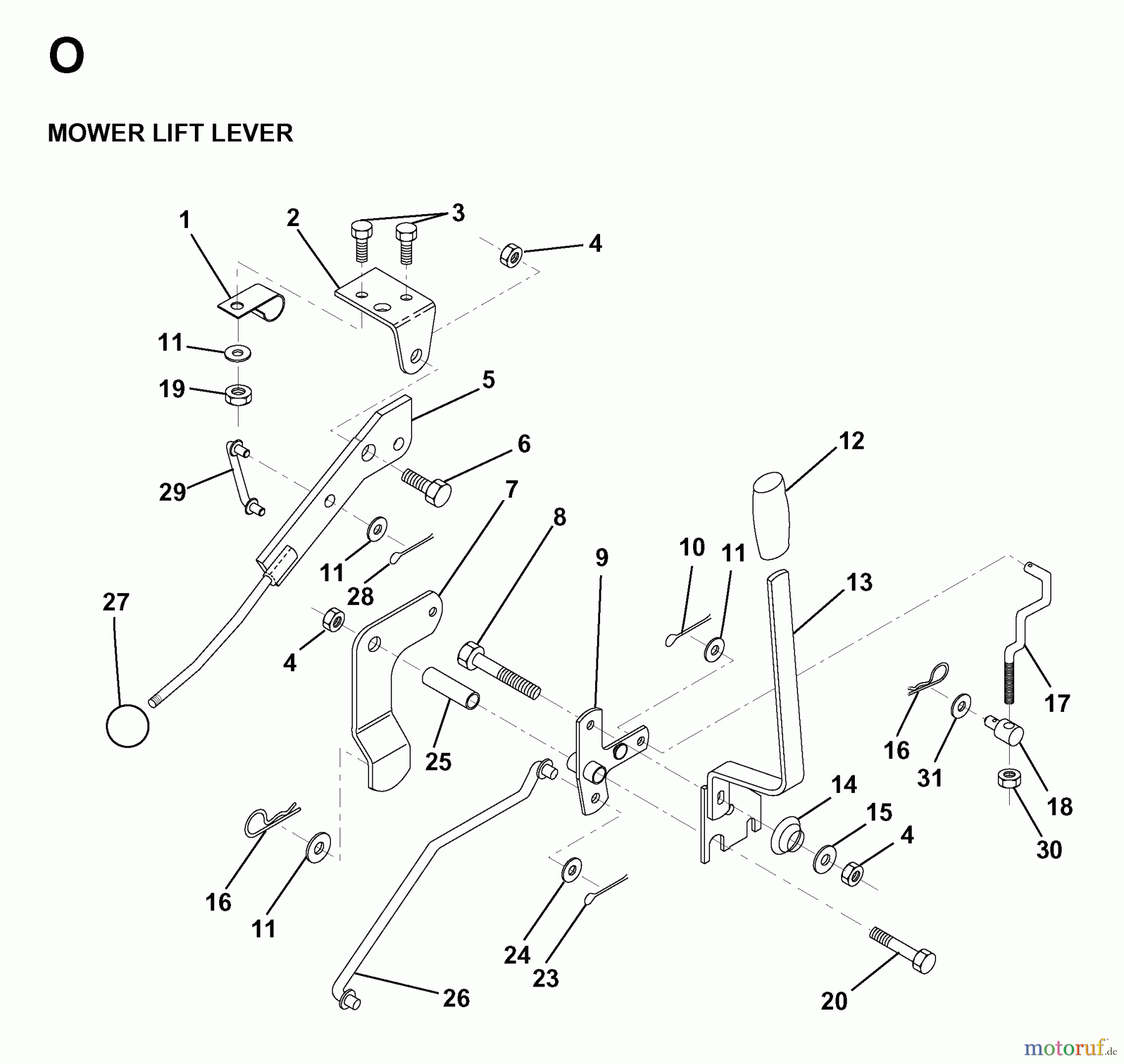 Jonsered Rasen und Garten Traktoren LR13 U36 (954130013) - Jonsered 36