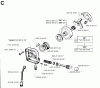Jonsered 2095 - Chainsaw (1996-10) Ersatzteile CLUTCH OIL PUMP