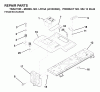 Jonsered LR13A (J813H36C, 954130024) - Lawn & Garden Tractor (2000-03) Ersatzteile CHASSIS ENCLOSURES