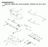 Jonsered LR13A (J813H36C, 954130024) - Lawn & Garden Tractor (2000-03) Ersatzteile DASH