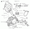 Jonsered 2150 - Chainsaw (2001-09) Ersatzteile CHAIN BRAKE