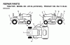 Jonsered LR13A (J813H36C, 954130024) - Lawn & Garden Tractor (2000-03) Ersatzteile DECALS