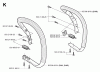 Jonsered 2150 - Chainsaw (2001-09) Ersatzteile HANDLE