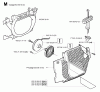 Jonsered 2150 - Chainsaw (2001-09) Ersatzteile STARTER