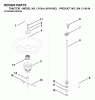 Jonsered LR13A (J813H36C, 954130024) - Lawn & Garden Tractor (2000-03) Ersatzteile STEERING
