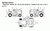 Jonsered LR13A (J8F13H36TC, 95413007) - Lawn & Garden Tractor (2000-02) Ersatzteile DECALS