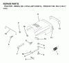 Jonsered LR13A (J8F13H36TC, 95413007) - Lawn & Garden Tractor (2000-02) Ersatzteile HOOD