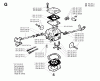 Jonsered 625 - Chainsaw (1993-06) Ersatzteile CARBURETOR DETAILS