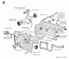 Jonsered 625 - Chainsaw (1993-06) Ersatzteile CRANKCASE