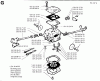 Jonsered 625 - Chainsaw (1994-05) Ersatzteile CARBURETOR DETAILS