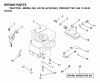 Jonsered LR13B (J813C36C, 954130023) - Lawn & Garden Tractor (2000-03) Ersatzteile ENGINE CUTTING EQUIPMENT