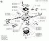 Jonsered 630 SUPER II - Chainsaw (1999-02) Ersatzteile CARBURETOR DETAILS