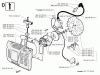 Jonsered 630 SUPER II - Chainsaw (1999-02) Ersatzteile STARTER