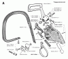 Jonsered 670 CHAMP - Chainsaw (1994-08) Ersatzteile CHAIN BRAKE