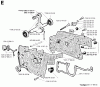 Jonsered 670 CHAMP - Chainsaw (1994-08) Ersatzteile CRANKCASE