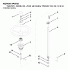 Jonsered LR13B (J813C36C, 954130023) - Lawn & Garden Tractor (2000-03) Ersatzteile STEERING