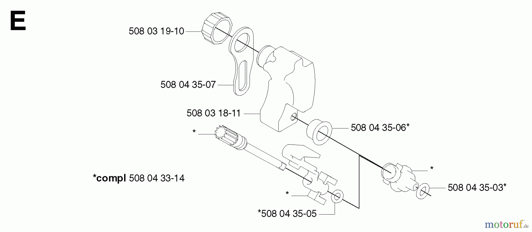 Jonsered Motorsägen CS2118EL - Jonsered Chainsaw (2003-01) OIL TANK