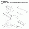 Jonsered LR13B (J813C36D, 954130023) - Lawn & Garden Tractor (2000-04) Ersatzteile DASH