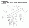 Jonsered LR13B (J813C36D, 954130023) - Lawn & Garden Tractor (2000-04) Ersatzteile DRIVE