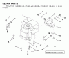 Jonsered LR13B (J813C36D, 954130023) - Lawn & Garden Tractor (2000-04) Ersatzteile ENGINE
