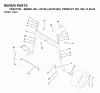 Jonsered LR13B (J813C36D, 954130023) - Lawn & Garden Tractor (2000-04) Ersatzteile FRONT AXEL