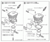 Jonsered CS2150 EPA - Chainsaw (2004-03) Ersatzteile CYLINDER PISTON
