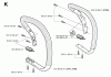 Jonsered CS2150 EPA - Chainsaw (2004-03) Ersatzteile HANDLE