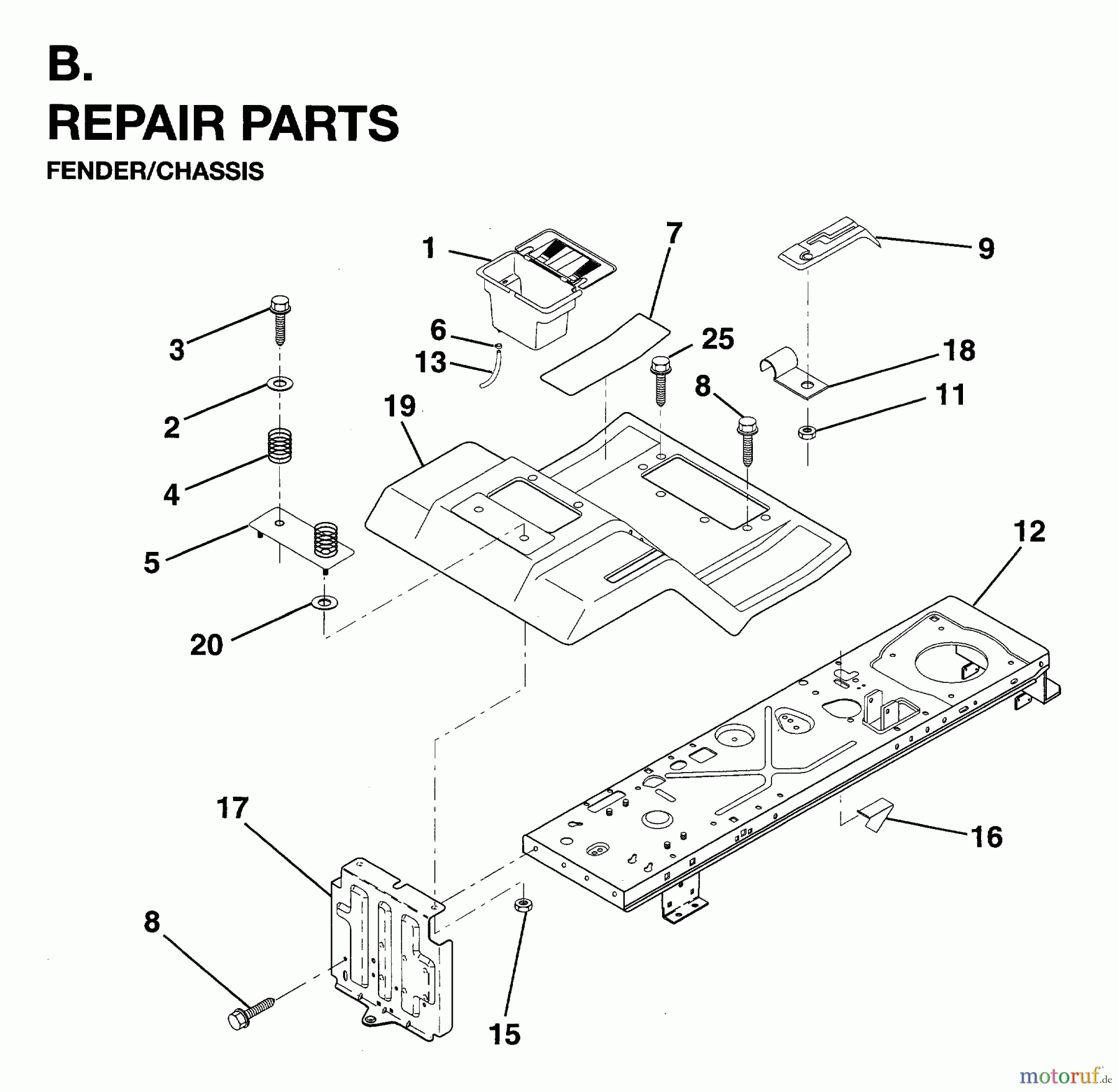  Jonsered Rasen  und Garten Traktoren LRH13 (954003421) - Jonsered 36