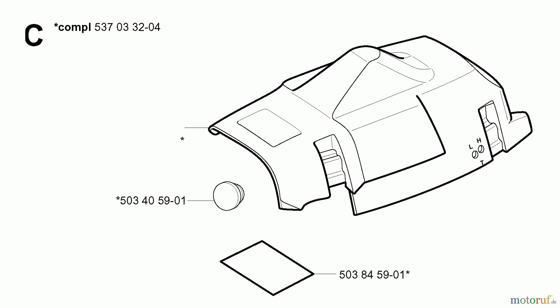 Jonsered Motorsägen CS2152 - Jonsered Chainsaw (2003-08) COVER