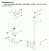 Jonsered LRH13 (J813H36B, 954130024) - Lawn & Garden Tractor (1998-12) Ersatzteile STEERING