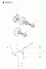 Jonsered CS2153 - Chainsaw (2009-02) Ersatzteile CLUTCH OIL PUMP