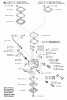Jonsered CS2159 - Chainsaw (2003-11) Ersatzteile CARBURETOR DETAILS