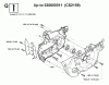 Jonsered CS2159 - Chainsaw (2003-11) Ersatzteile CRANKCASE #2