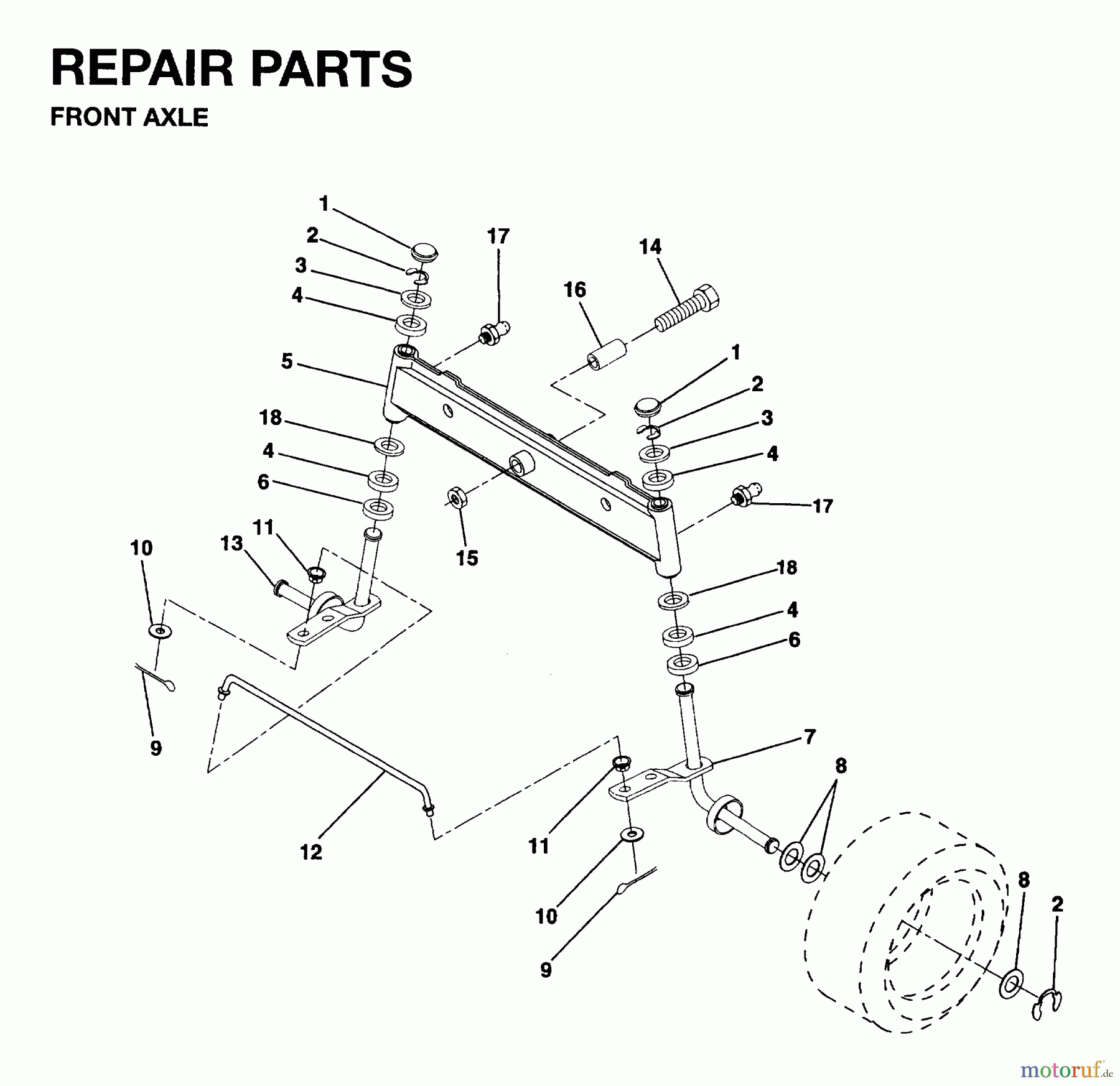 Jonsered Rasen und Garten Traktoren LRH13 - Jonsered 36