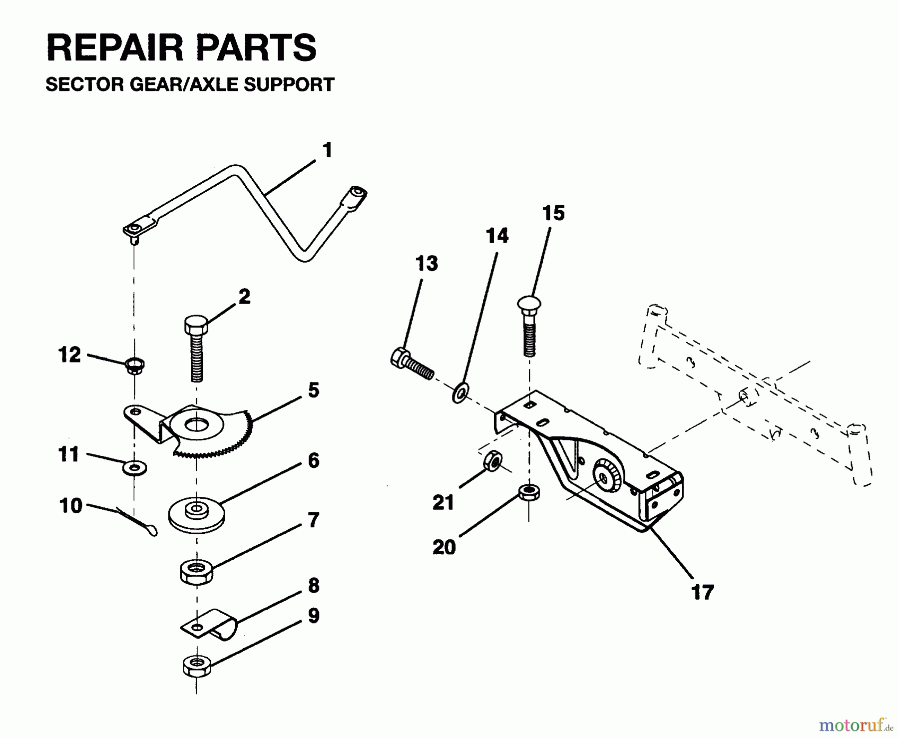  Jonsered Rasen  und Garten Traktoren LRH13 - Jonsered 36