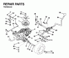 Jonsered LRH13 - 36" Lawn & Garden Tractor (1995-01) Ersatzteile TRANSMISSION
