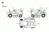 Jonsered LRH13 - 36" Lawn & Garden Tractor (1998-01) Ersatzteile DECALS