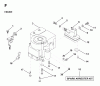 Jonsered LRH13 - 36" Lawn & Garden Tractor (1998-01) Ersatzteile ENGINE CUTTING EQUIPMENT
