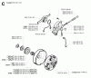 Jonsered CS2171 EPA - Chainsaw (2003-05) Ersatzteile CLUTCH OIL PUMP