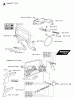 Jonsered CS2171 EPA - Chainsaw (2007-01) Ersatzteile CHAIN BRAKE CLUTCH COVER