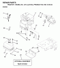 Jonsered LT12 (JLT12C, 954130044) - Lawn & Garden Tractor (2001-09) Ersatzteile ENGINE