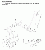 Jonsered LT12 (JLT12C, 954130044) - Lawn & Garden Tractor (2001-09) Ersatzteile MOWER LIFT / DECK LIFT