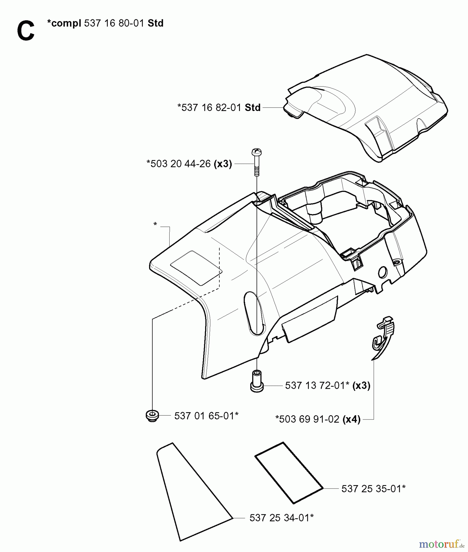  Jonsered Motorsägen CS2186 EPA - Jonsered Chainsaw (2005-03) COVER